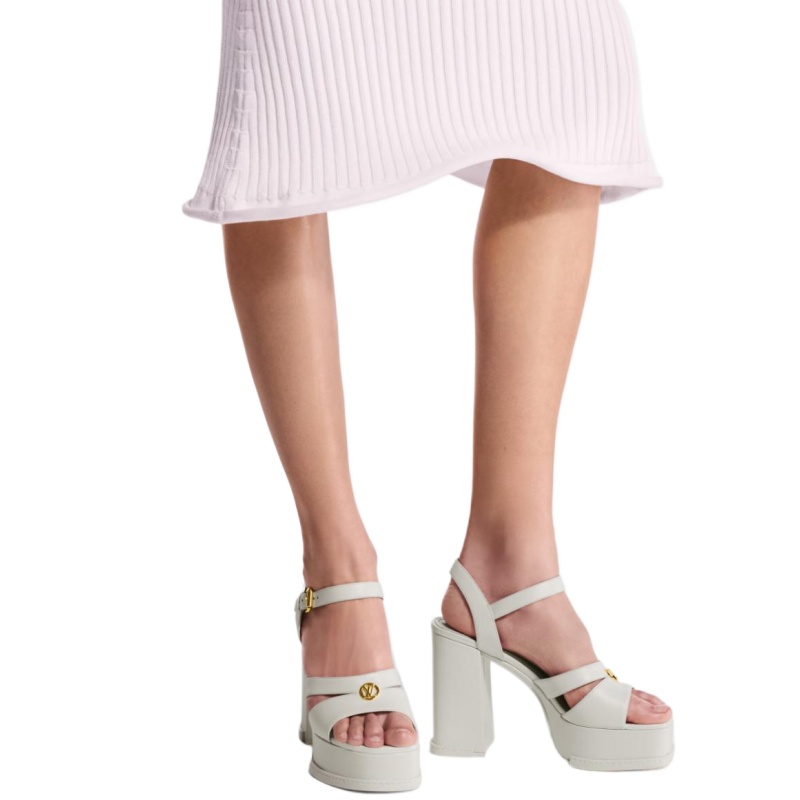 Louis Vuitton Maya Heeled Platform Sandal - Image 3